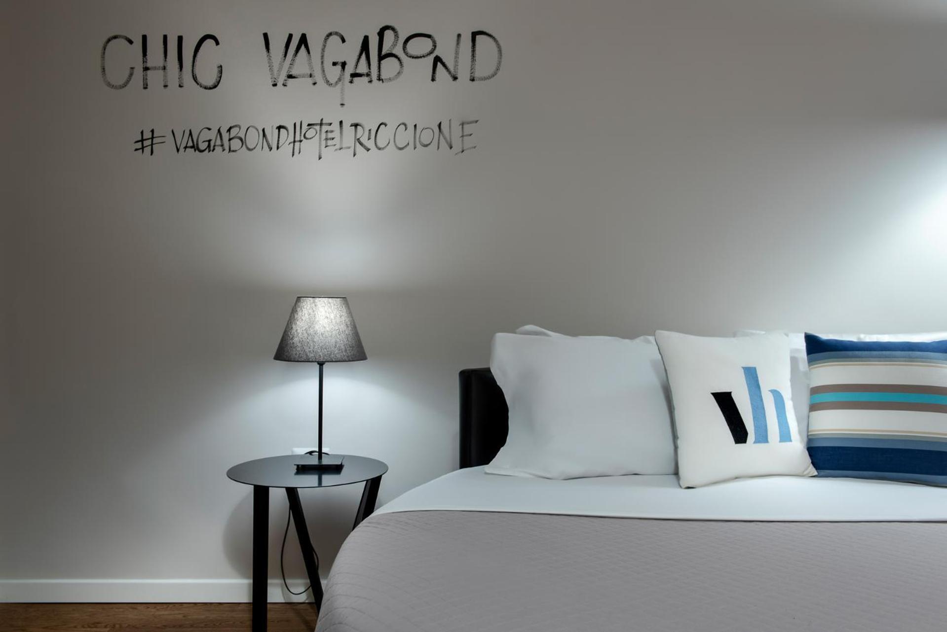 Hotel Vagabond Riccione Exterior foto
